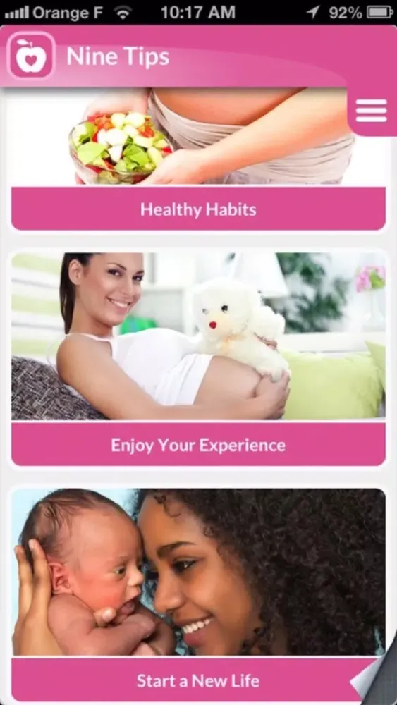 Screenshot di My Pregnancy: To follow & enjoy your pregnancy