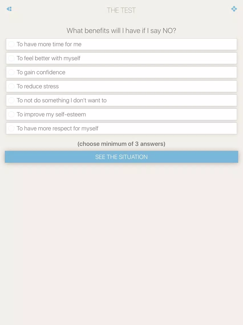 Xpress Coach - Decir NO iPad  Screenshots