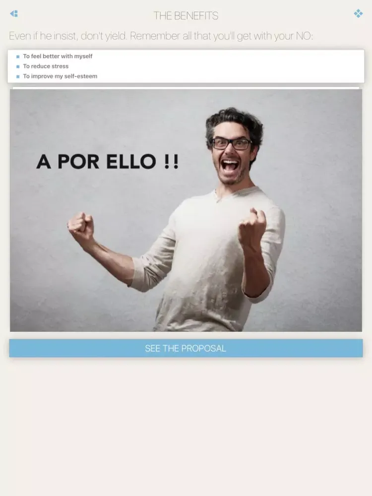Capturas de pantalla de Xpress Coach - Decir NO iPad 