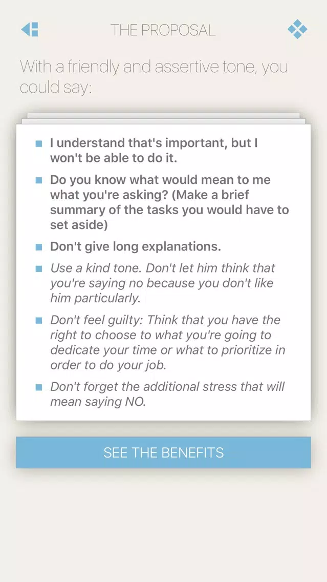 Xpress Coach - Decir NO Screenshots