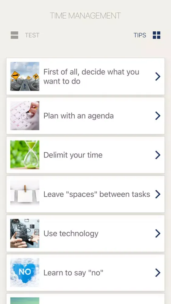 Screenshot di Xpress Coach - Gestión del tiempo