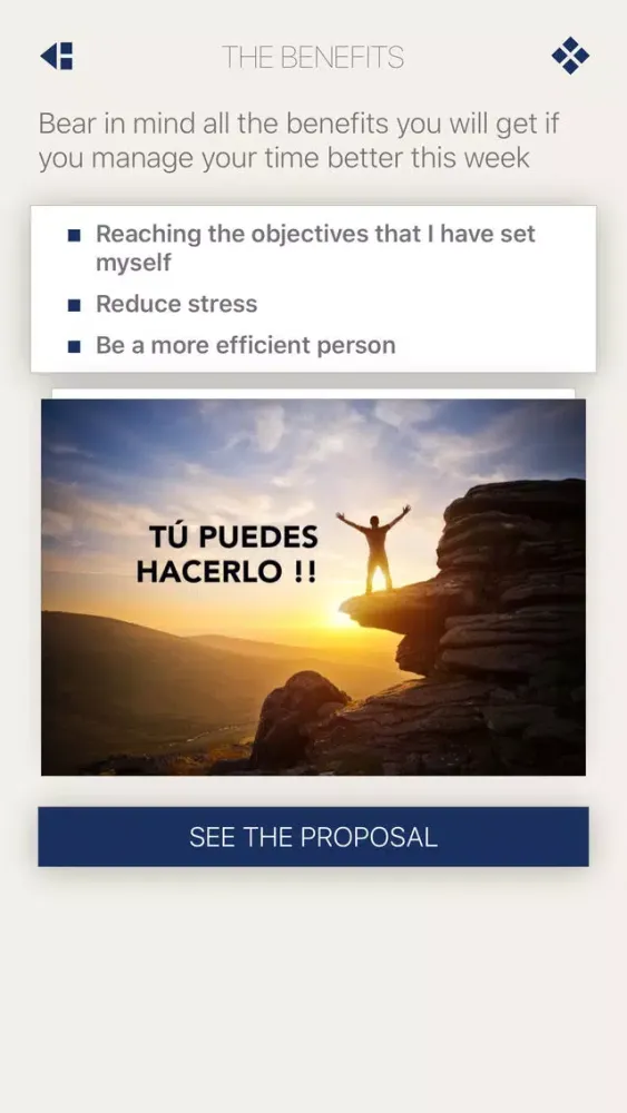 Screenshot di Xpress Coach - Gestión del tiempo