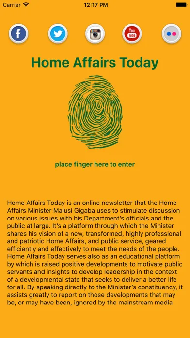 Home Affairs Today スクリーンショット