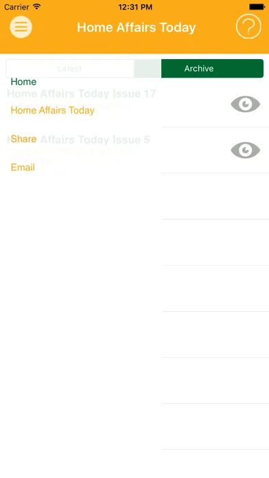 Home Affairs Today スクリーンショット
