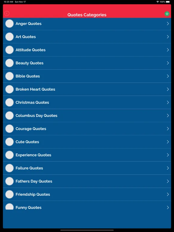 Hindi Status Quotes Shayari iPad  Screenshots