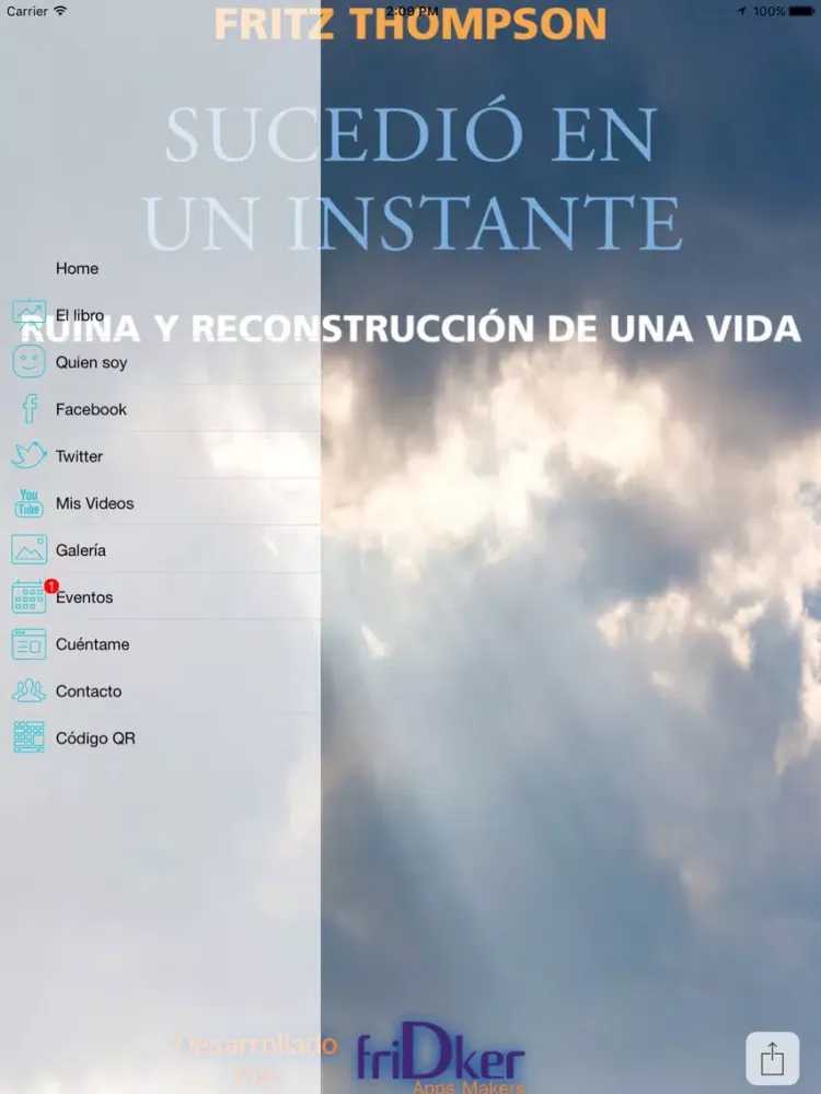 Tangkapan layar Sucedió en un instante iPad 