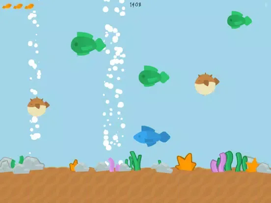Capturas de tela do Fishes & Clicks iPad 