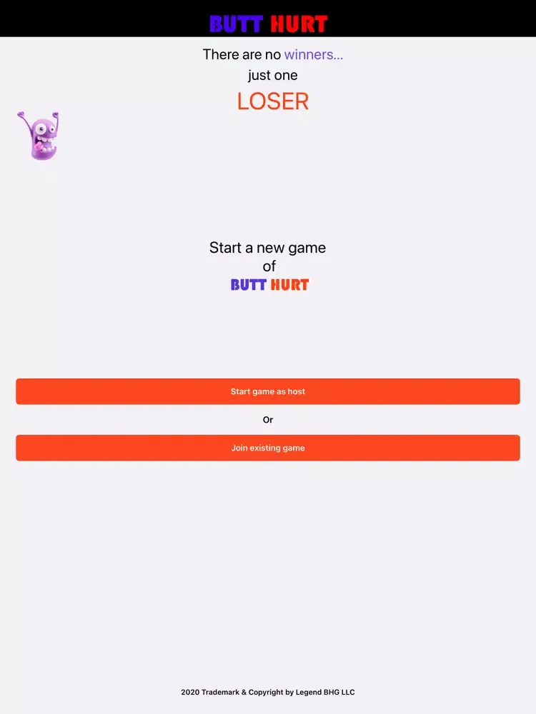 Captures d'écran de Butt Hurt Game iPad 