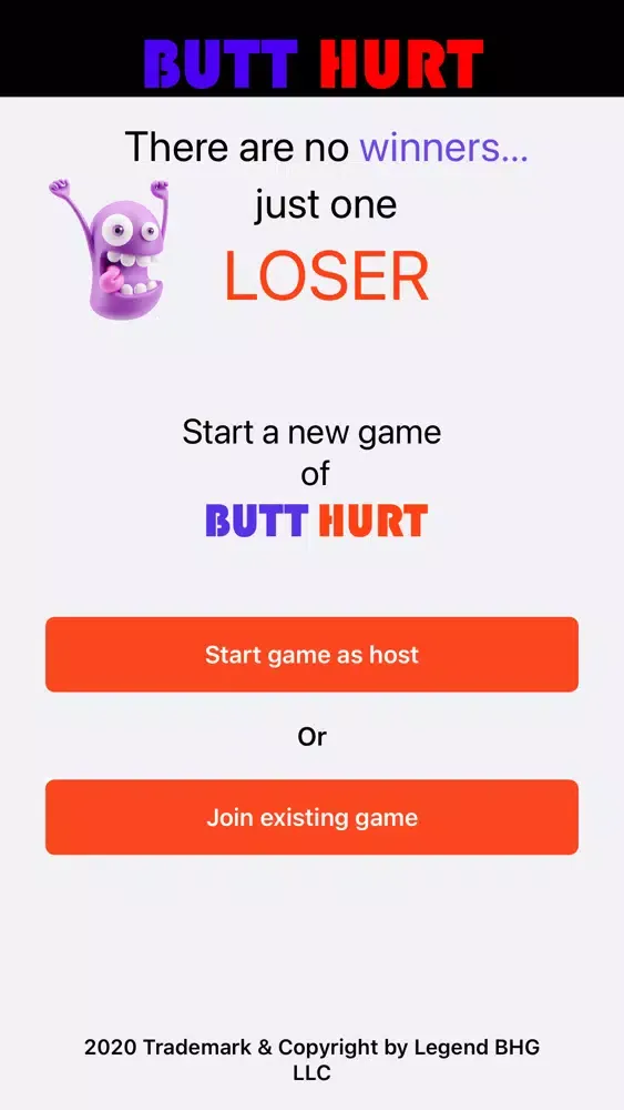 Captures d'écran de Butt Hurt Game