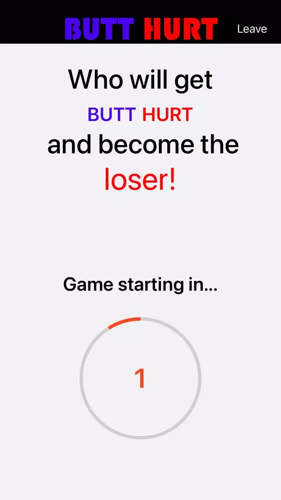 Captures d'écran de Butt Hurt Game