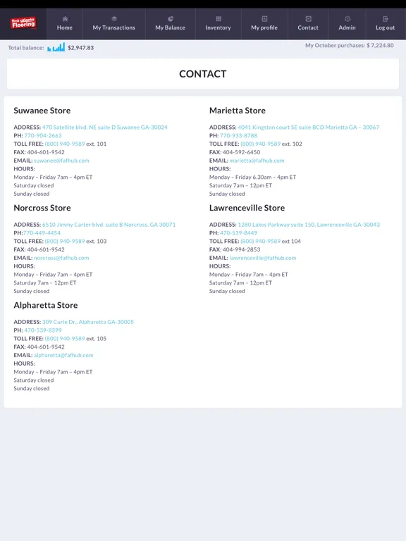 FAF Mobile App iPad 應用截圖