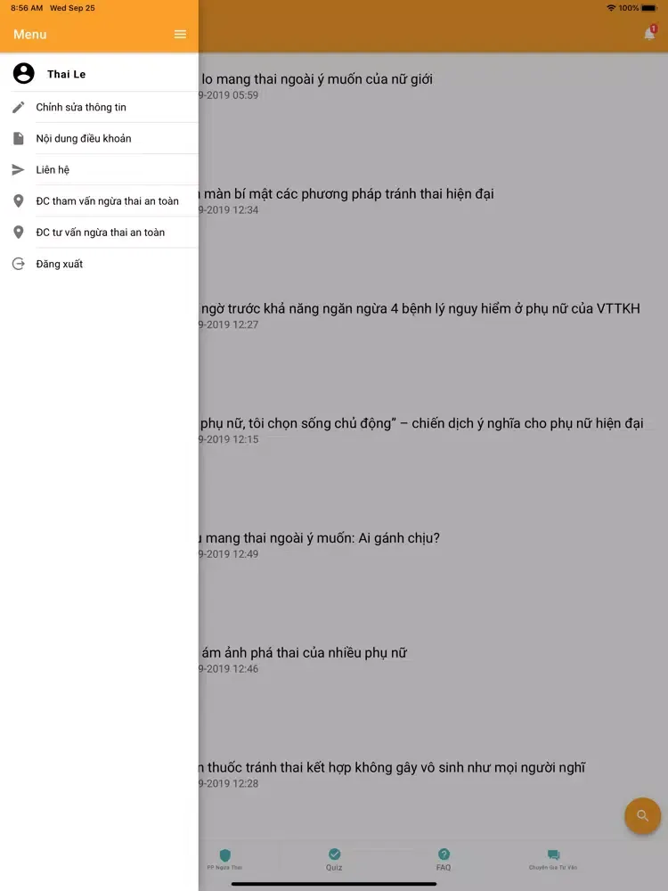 Sống Chủ Động iPad  स्क्रीनशॉट