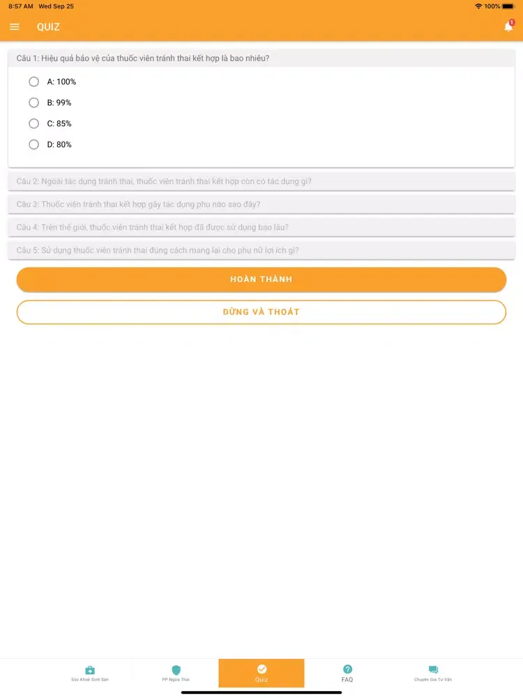 Sống Chủ Động iPad  स्क्रीनशॉट