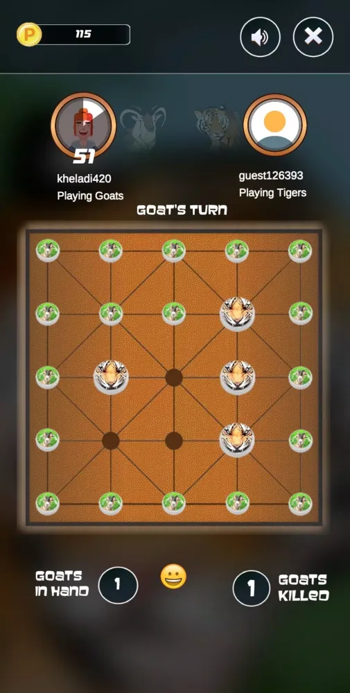 BaghChal - Tigers and Goats Screenshots