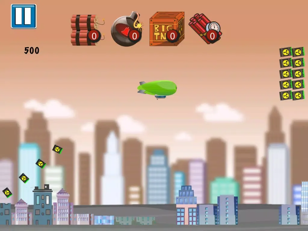 Acid Rain Toxic Barrel Bomb Strike FREE - Bio Hazard Blimp Fleet Panic iPad 应用截图