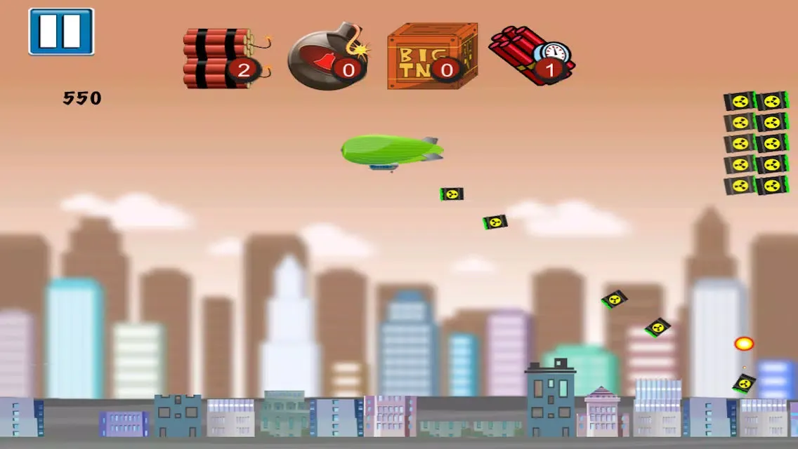 Acid Rain Toxic Barrel Bomb Strike FREE - Bio Hazard Blimp Fleet Panic应用截图