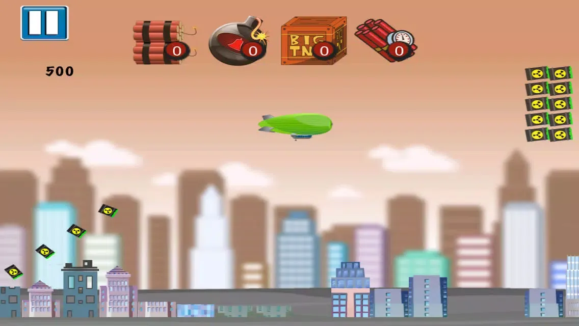 Acid Rain Toxic Barrel Bomb Strike FREE - Bio Hazard Blimp Fleet Panic应用截图
