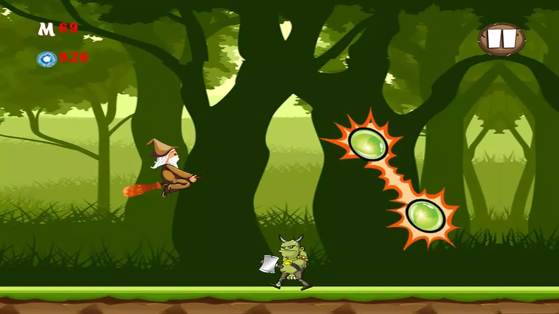 Zrzuty ekranu A Kingdom Wizard Magic Flight FREE - The Magical Flying Dragon Game
