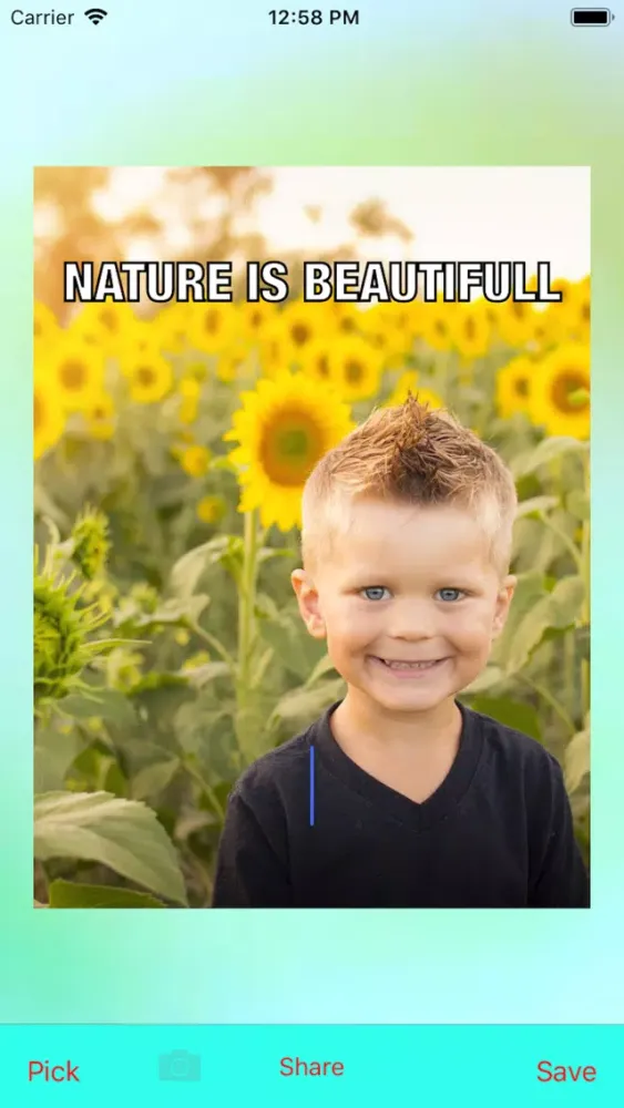 Captures d'écran de PicMeme - Photo Meme Maker