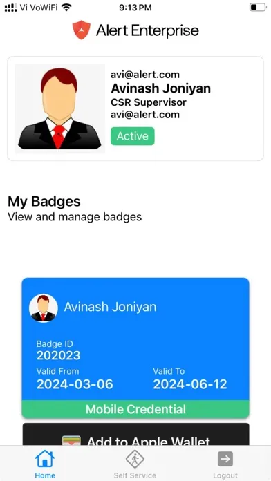 AE Wallet Ekran Görüntüleri