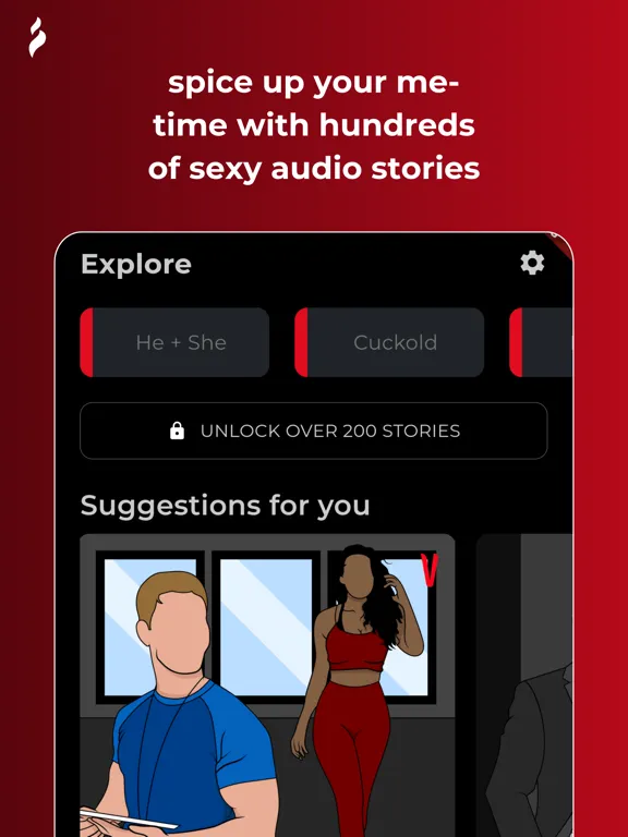 Captures d'écran de Volupia - Erotic Audio Stories iPad 