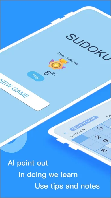 Ảnh chụp màn hình của Sudoku Classic Pro-Number Game