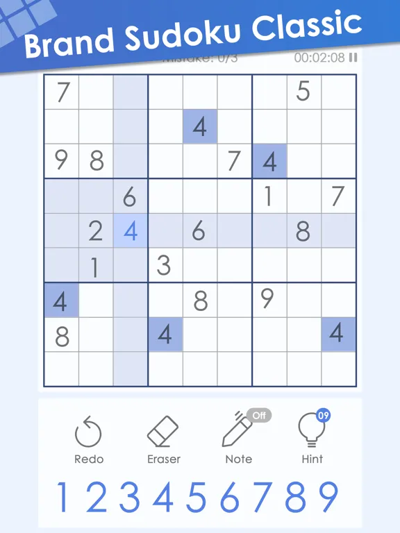 Sudoku: Sudoku Classic iPad  Screenshots