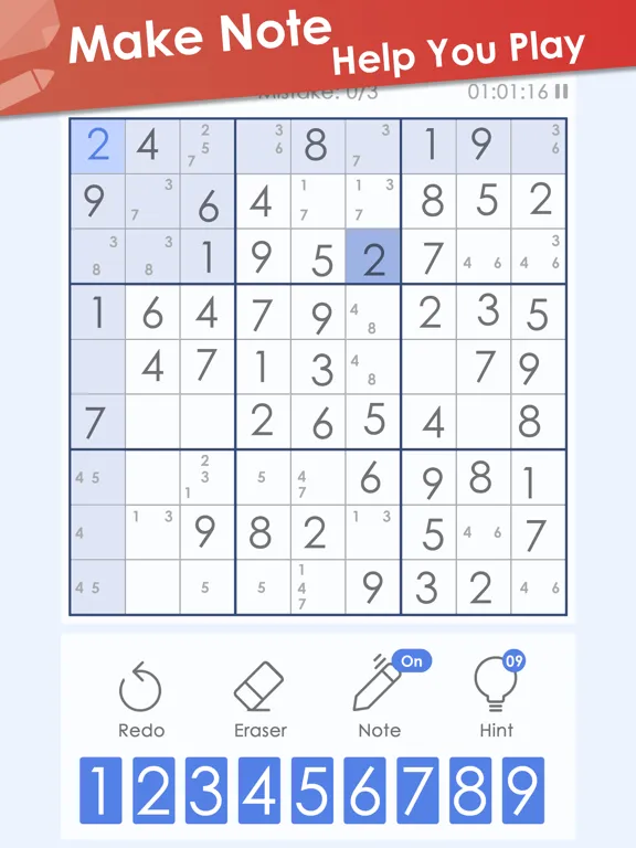 Sudoku: Sudoku Classic iPad  Screenshots