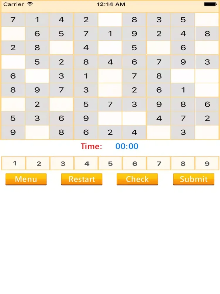 Captures d'écran de Sudoku Boong iPad 