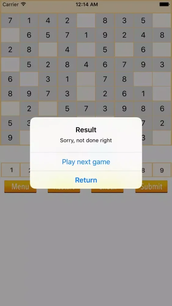 Captures d'écran de Sudoku Boong