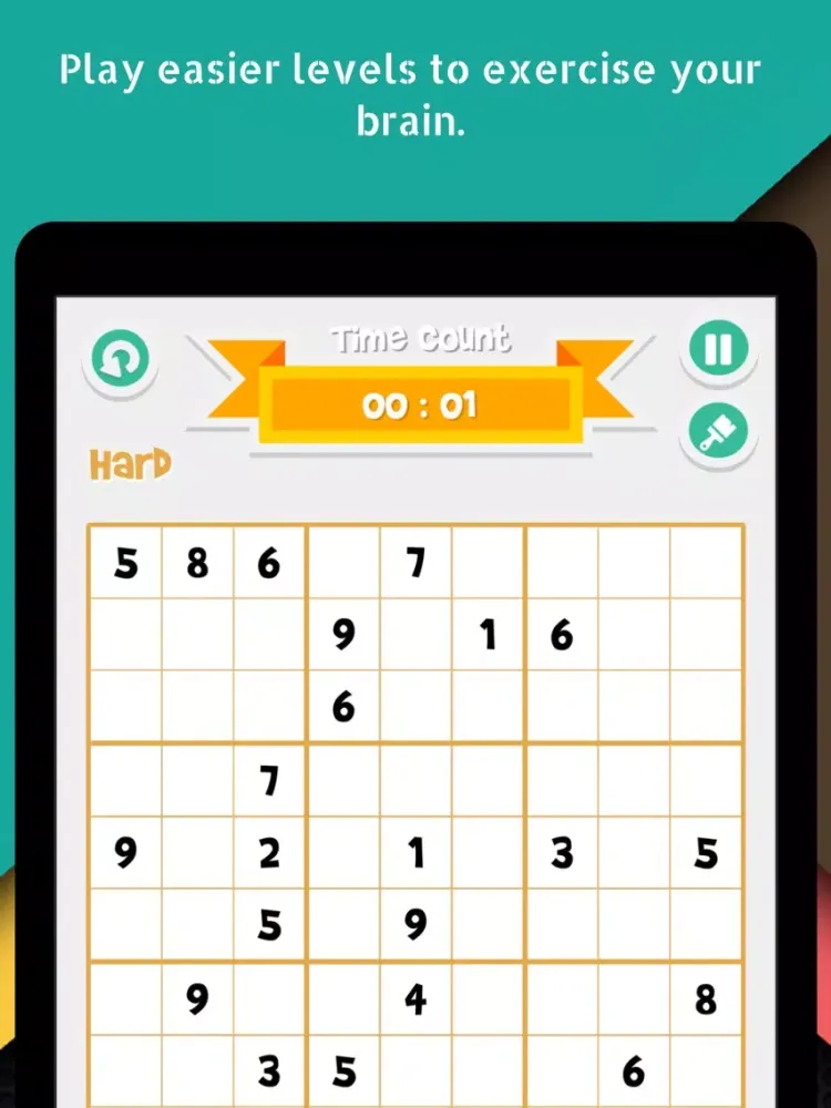 Sudoku Solver Crossword Puzzle iPad 应用截图