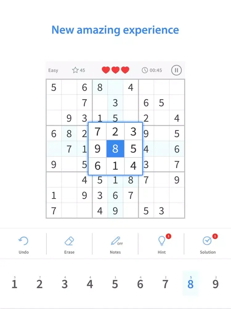 Sudoku Master - sudoku puzzles iPad Screenshots