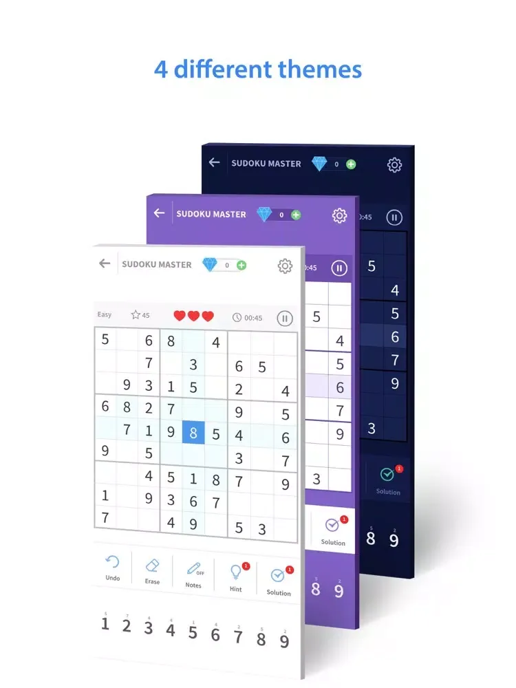 Sudoku Master - sudoku puzzles iPad Screenshots