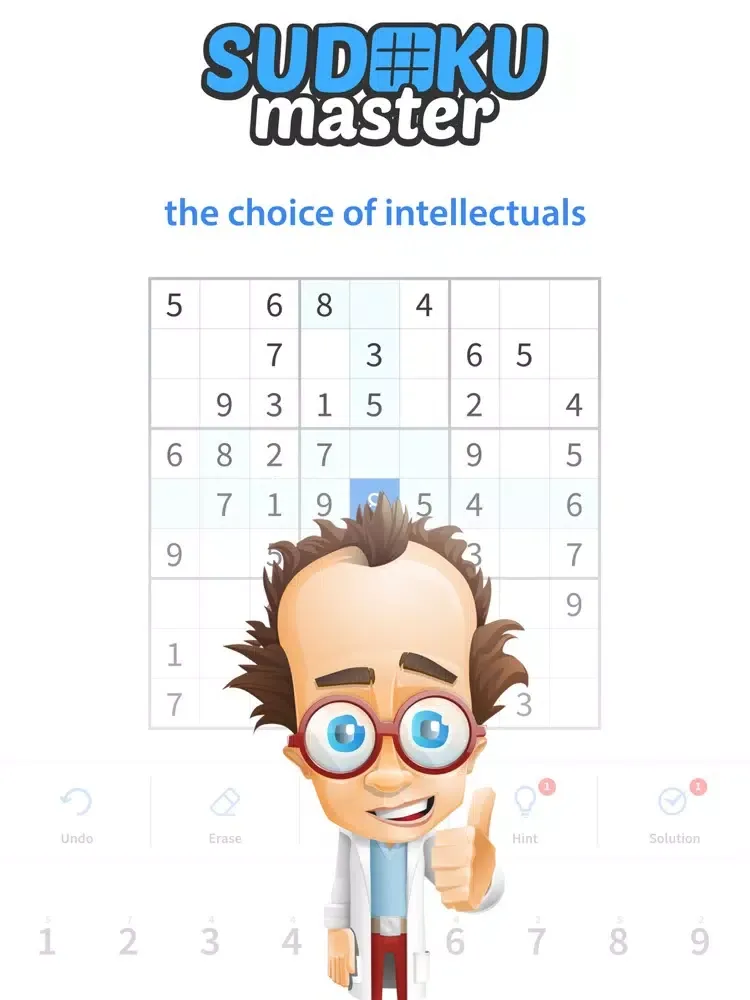 Sudoku Master - sudoku puzzles iPad Screenshots