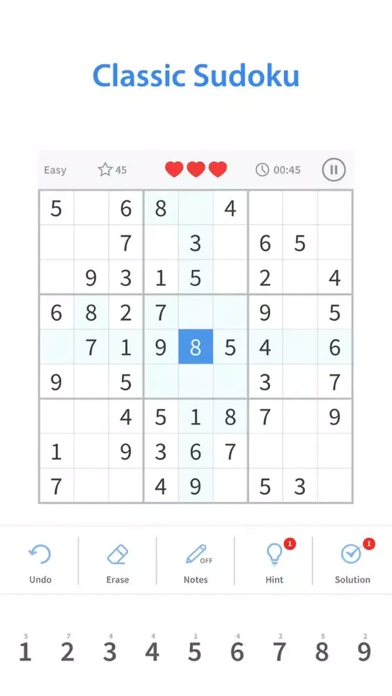 Sudoku Master - sudoku puzzles Screenshots