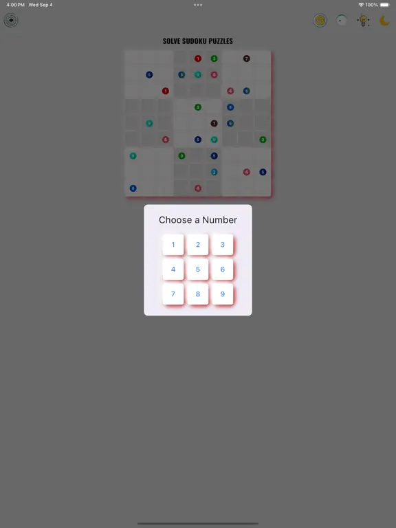 Zrzuty ekranu Sudoku Original Number iPad 