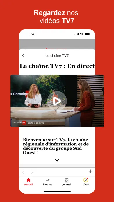Sud Ouest : l'info en continu スクリーンショット