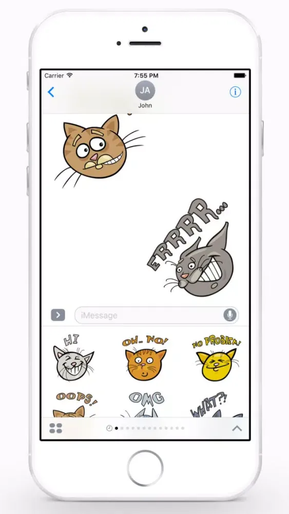 CatMoji Sticker Pack Screenshots