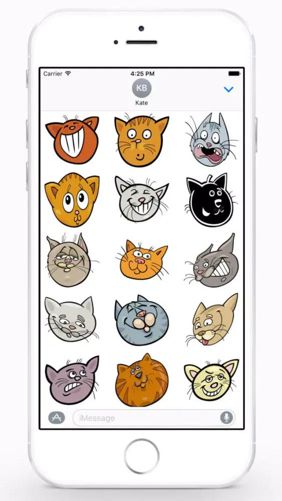 CatMoji Sticker Pack Screenshots