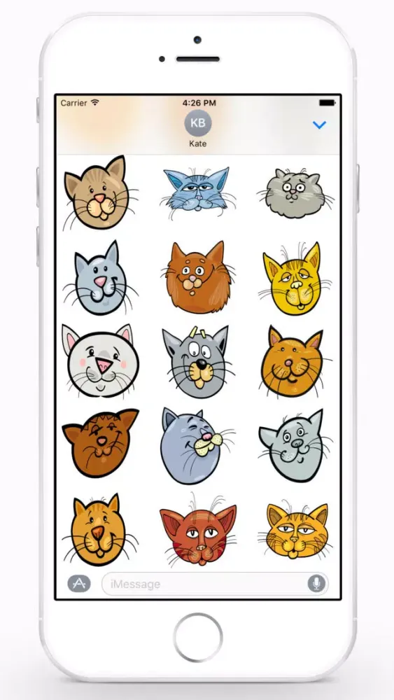 CatMoji Sticker Pack Screenshots