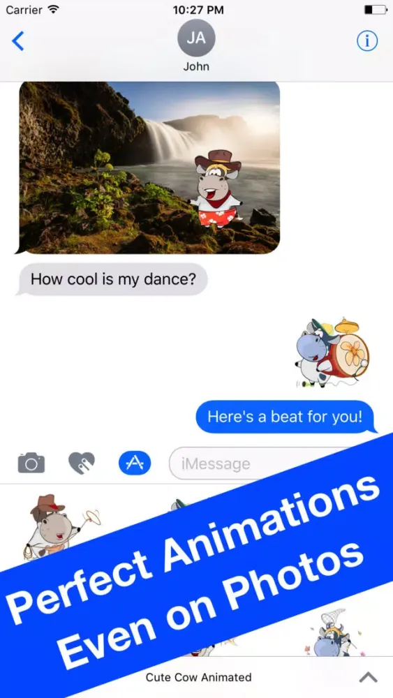 Dancing Cow - Animated Stickers Screenshots