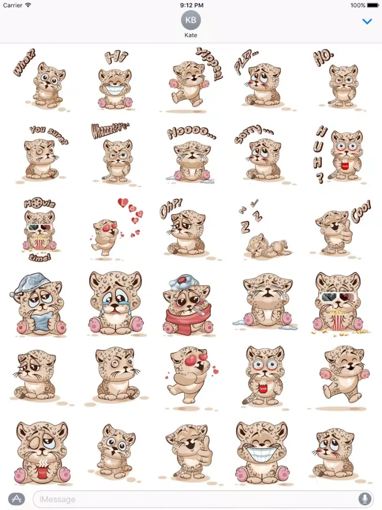 Cute Leopard iPad 應用截圖