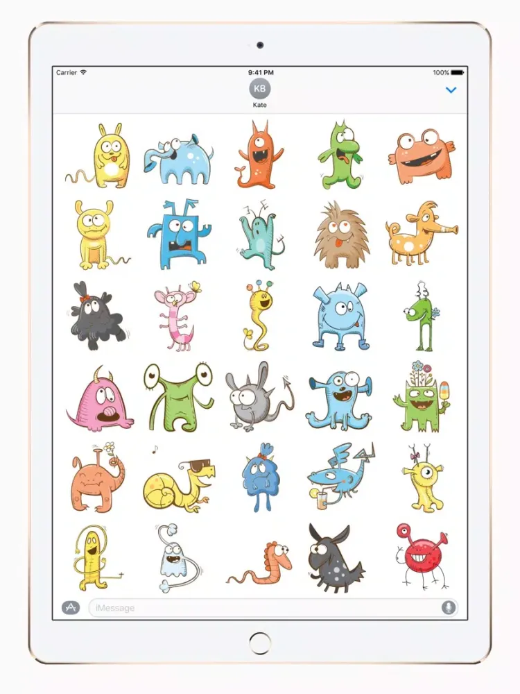 Cute Monsters! iPad  スクリーンショット