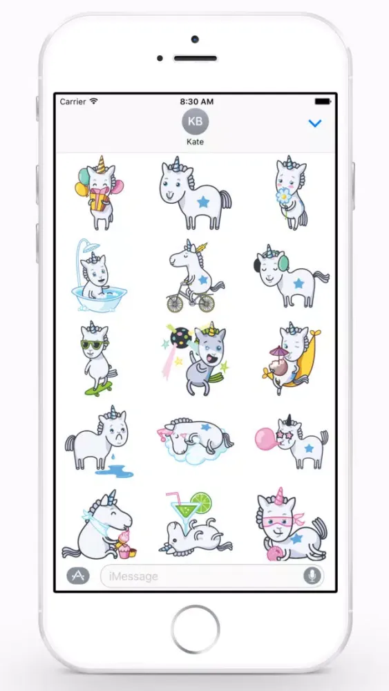 Capturas de tela do Cute Unicorn
