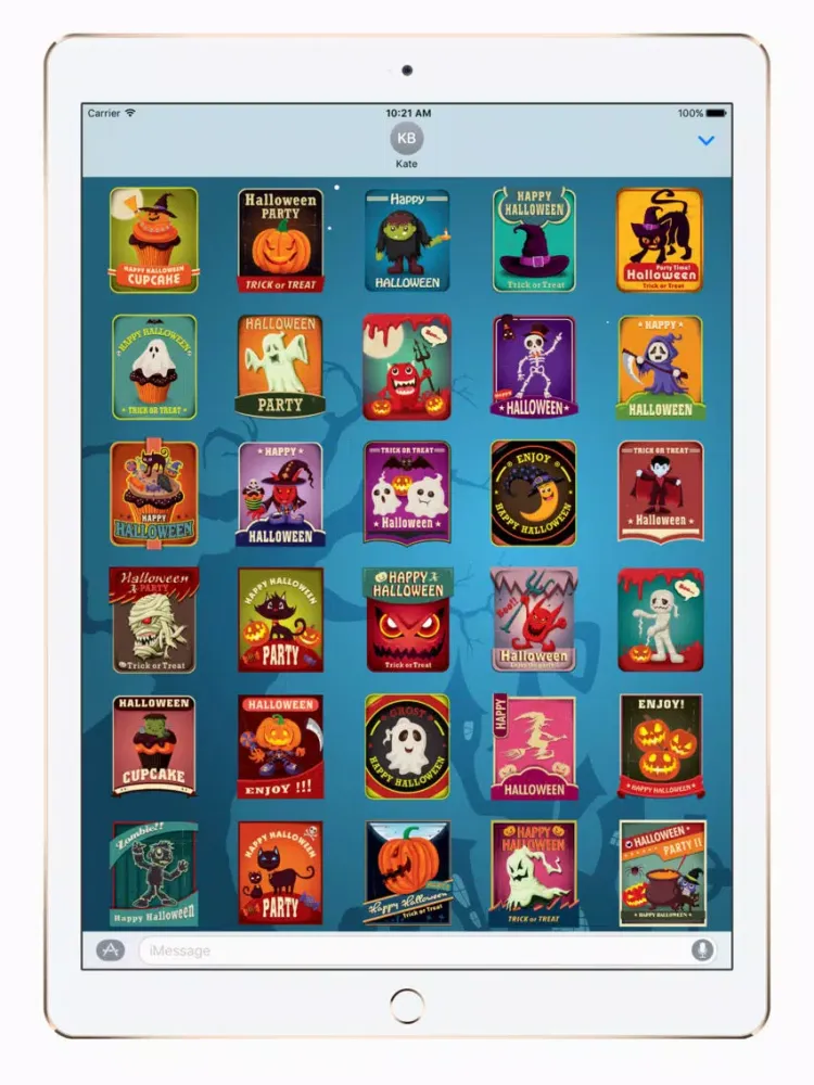 Zrzuty ekranu Happy Halloween - Vintage Collection iPad 