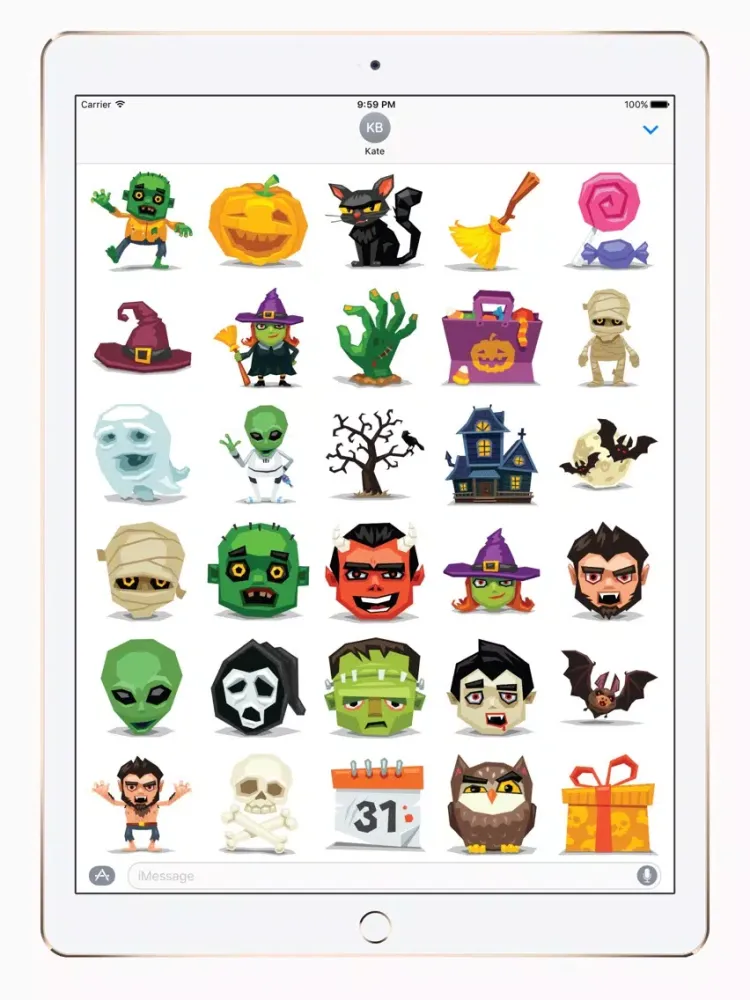 Скриншоты Spooky Pooky iPad 