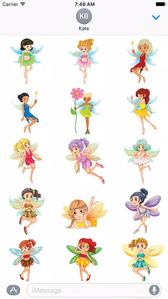 Fairy Ladies Stickers應用截圖