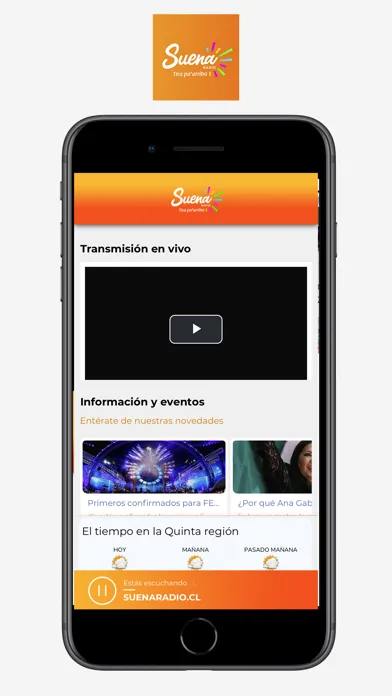 Zrzuty ekranu Suena Radio