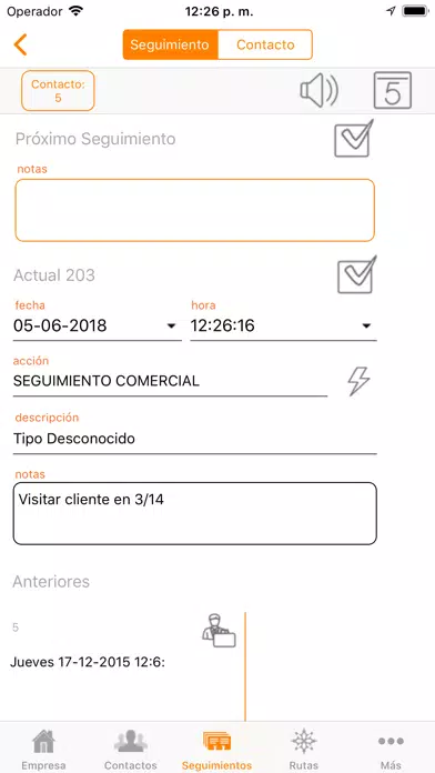 Tangkapan layar Delpro(CRM)