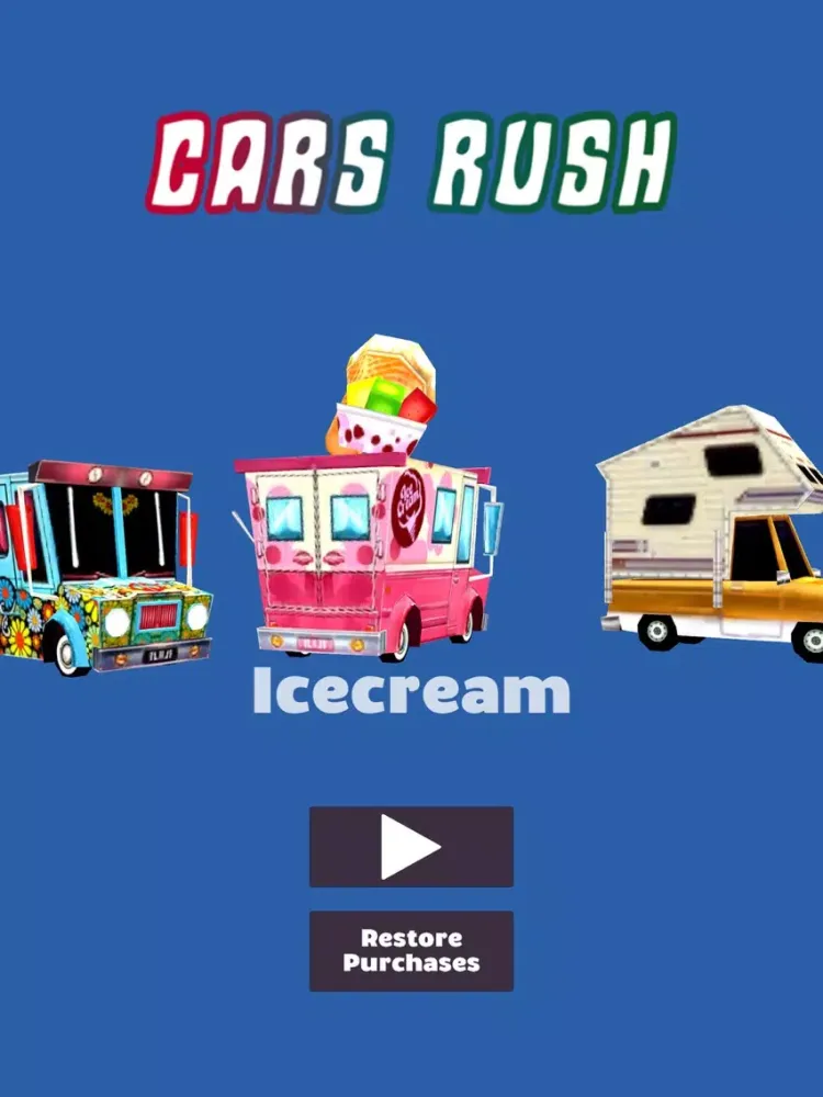 Cars Rush iPad  스크린샷
